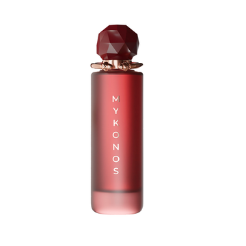 MYKONOS Aphrodite perfume bottle – woody amber fragrance for men, UAE