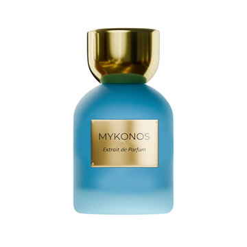 MYKONOS Dreamscape perfume bottle – fruity gourmand fragrance, UAE