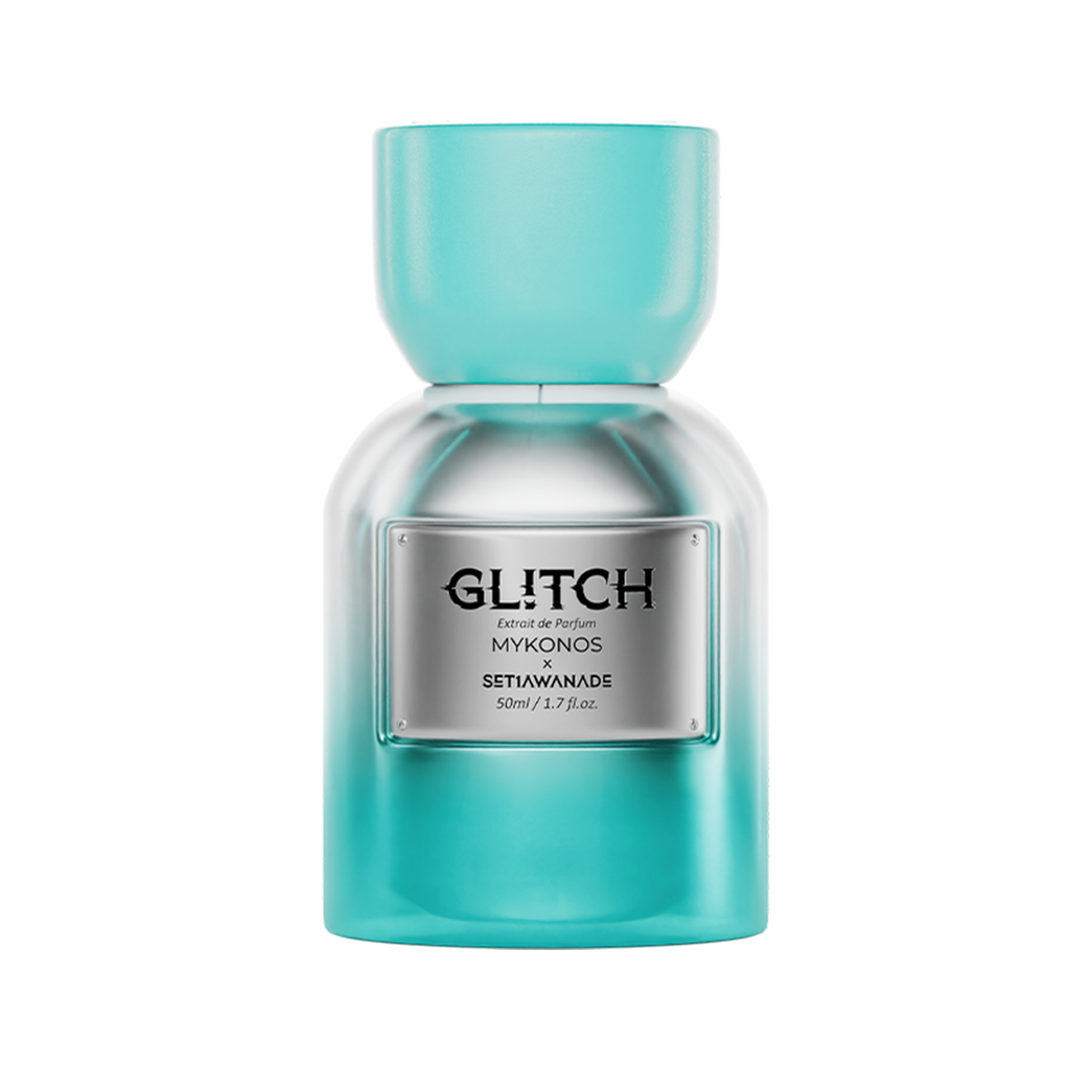 MYKONOS Glitch perfume bottle – fresh citrus fragrance for men, UAE