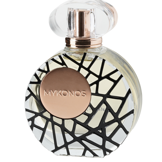 MYKONOS Black Opera perfume bottle – coffee gourmand unisex fragrance, UAE