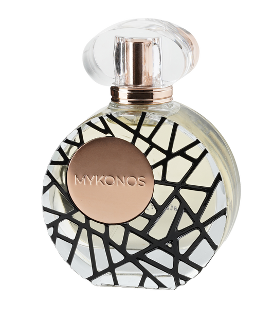 MYKONOS Black Opera perfume bottle – coffee gourmand unisex fragrance, UAE